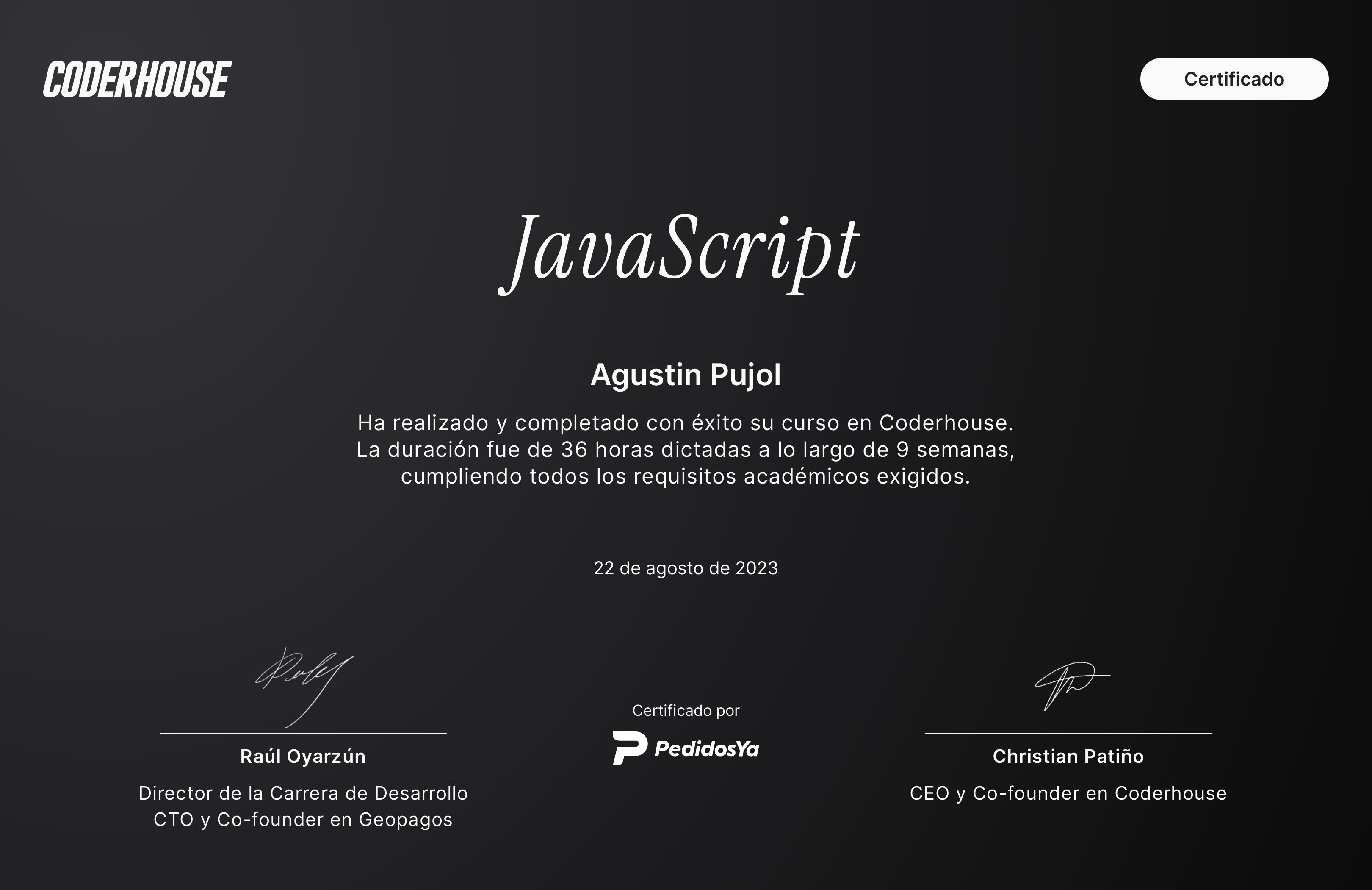 Certificado 3